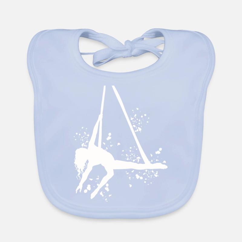 Vertikaltuch Luftakrobatik Aerial Silk Baby Bio-Lätzchen