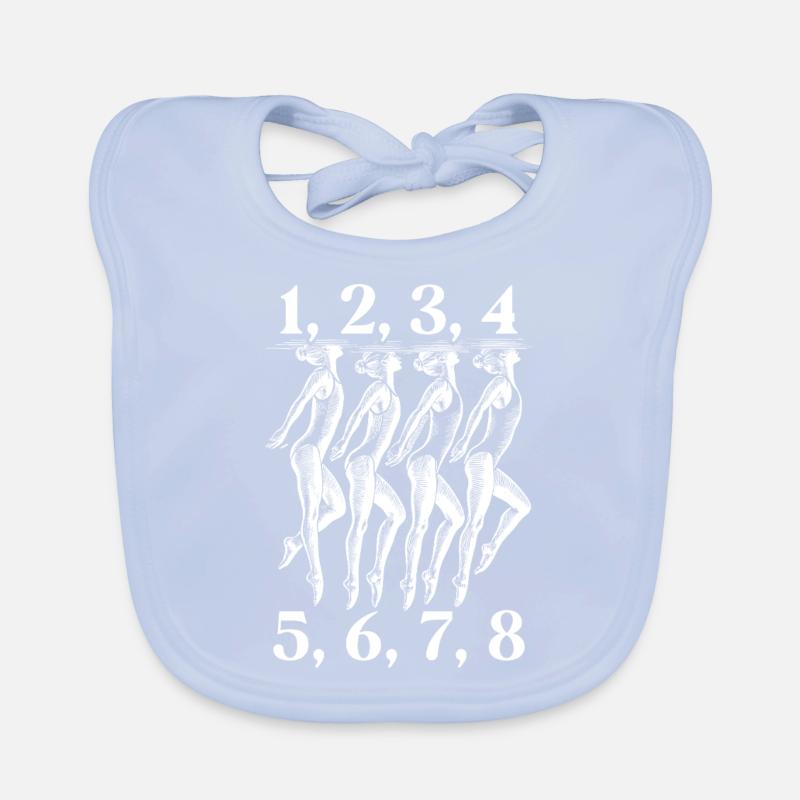 Synchronized Swimming Synchro Swimmers Organic Baby Bibs