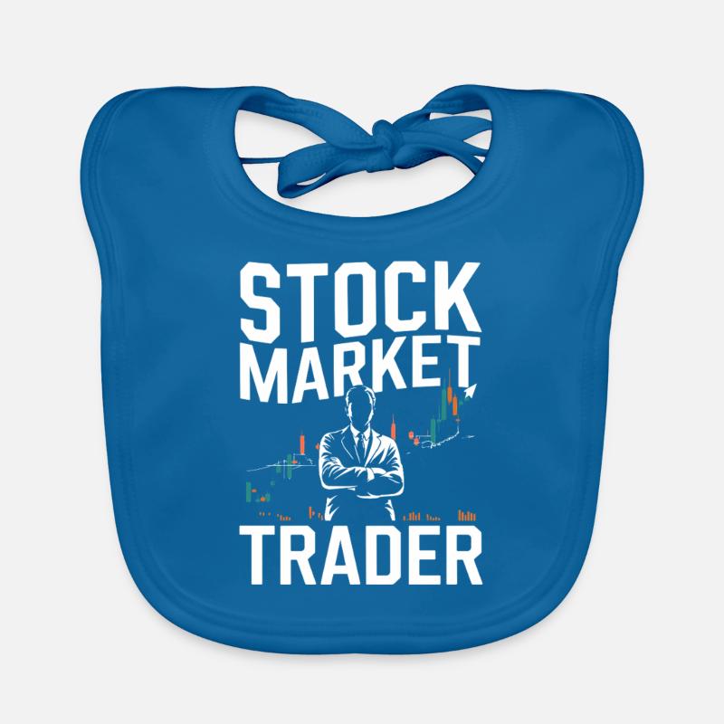 Trader boursier Graphique Trader boursier Bavoir bio Bébé