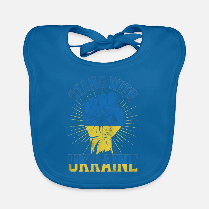 Support for Ukraine Organic Baby Bibs