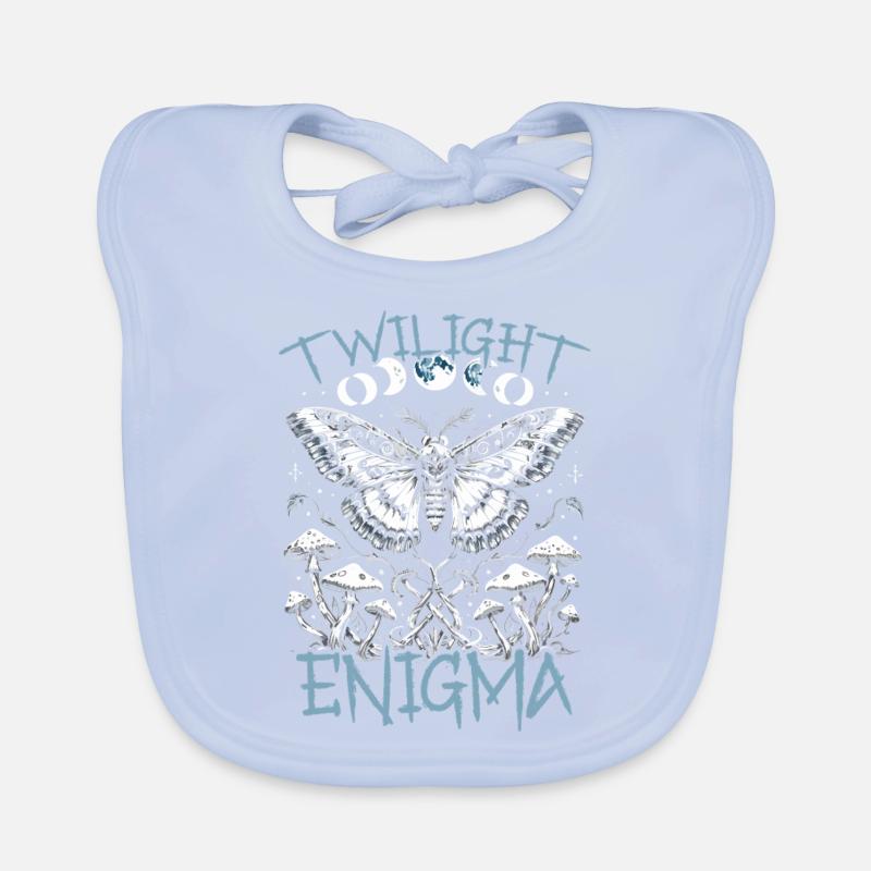 Fairycore Fee Gotisch Baby Bio-Lätzchen