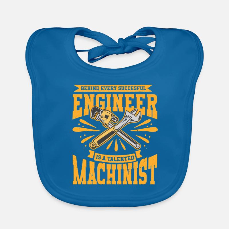 Cutting machine operator CNC router Organic Baby Bibs