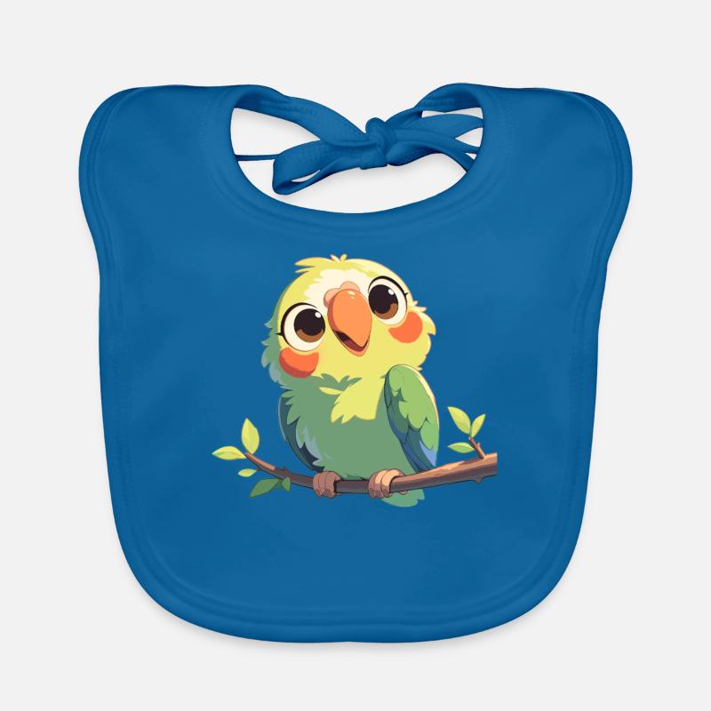 Perroquet Perroquet Perroquet Bavoir bio Bébé