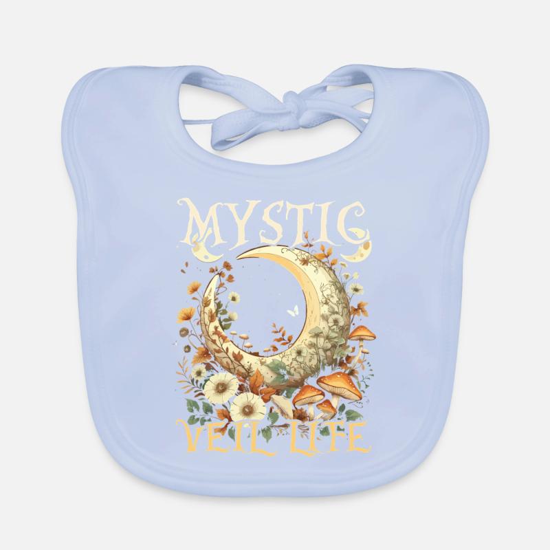 Fairycore Fee Gotisch Baby Bio-Lätzchen