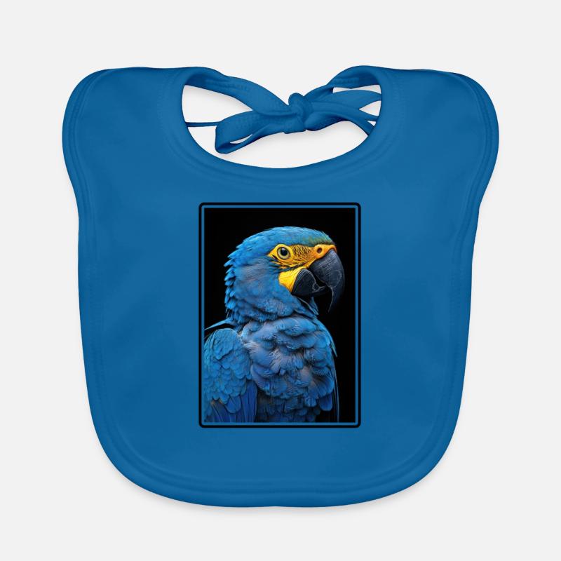 Parrot Parrot Parrot Organic Baby Bibs