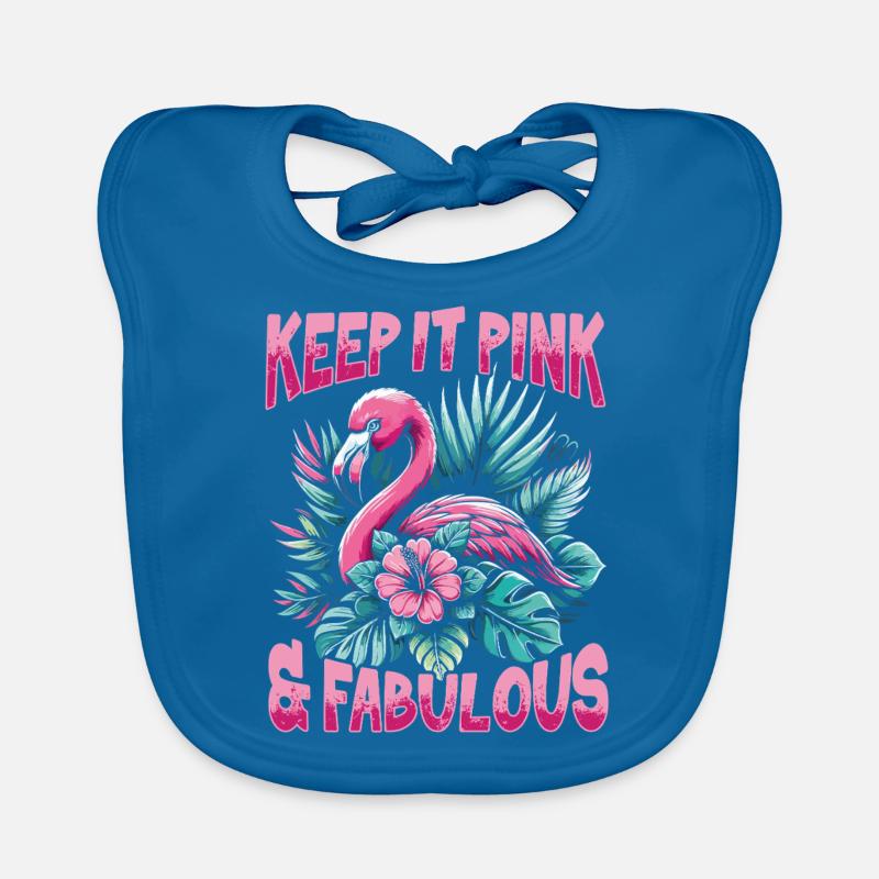 Keep It Pink and Fabulous! Baby Bio-Lätzchen