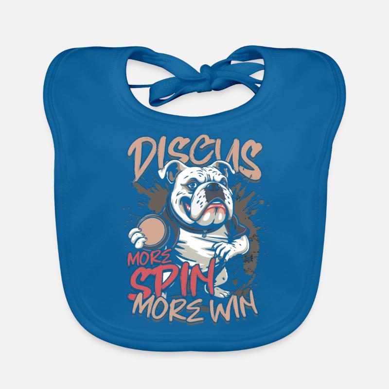 Diskuswurf More Spin More Win Baby Bio-Lätzchen