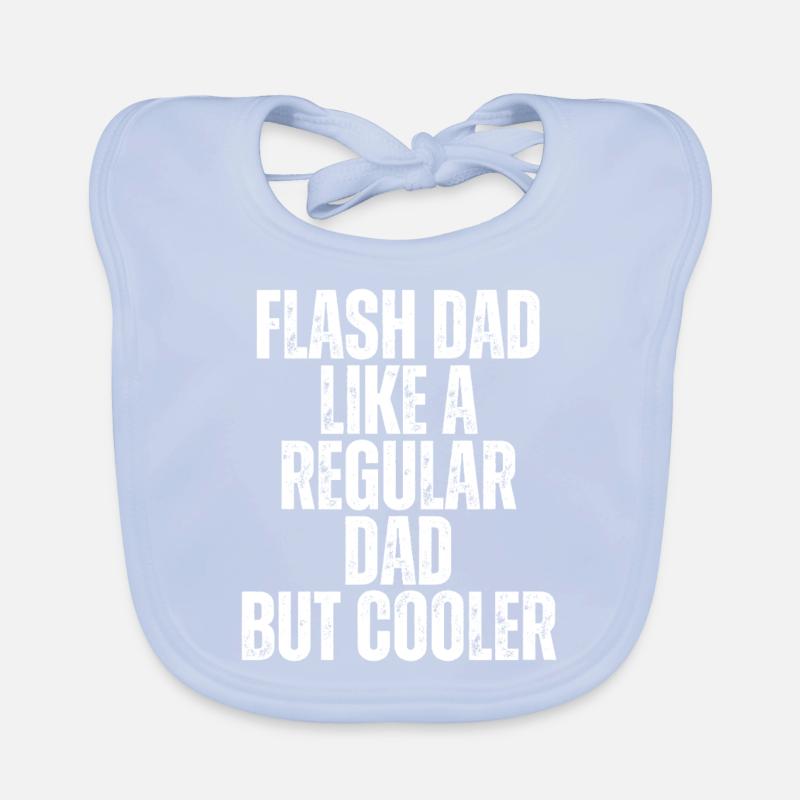 Bloc Flash Papa Boulderer Bavoir bio Bébé