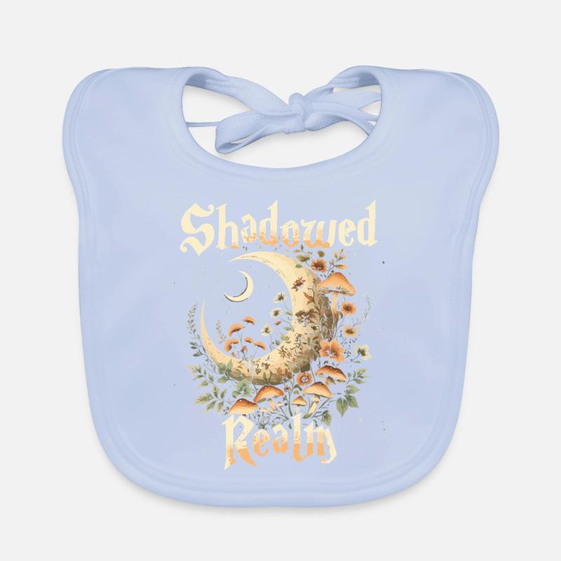 Fairycore Fairy Gothic Shadowed Reality Organic Baby Bibs