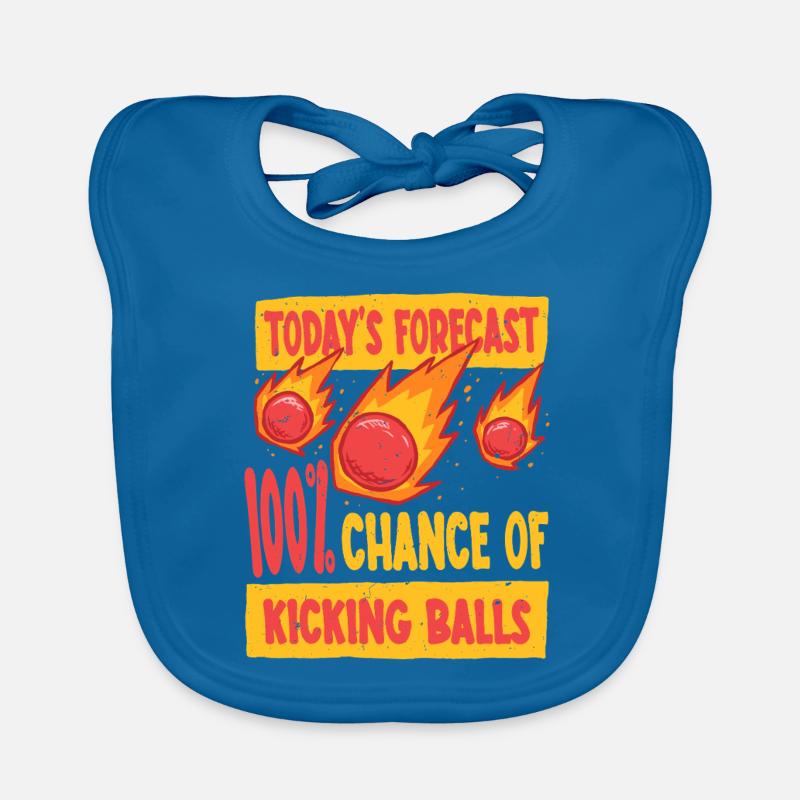 Joueurs de kickball Bavoir bio Bébé