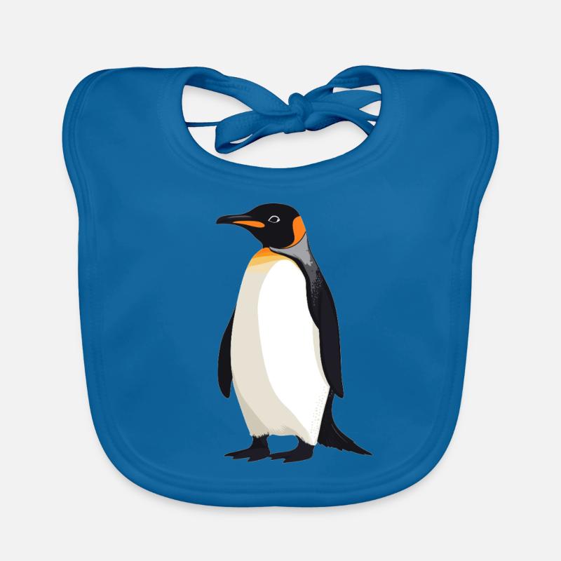 Pinguine Pinguin Baby Bio-Lätzchen
