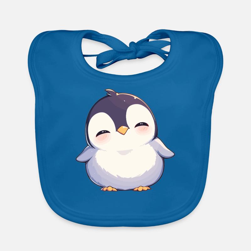 Pinguine Pinguin Baby Bio-Lätzchen