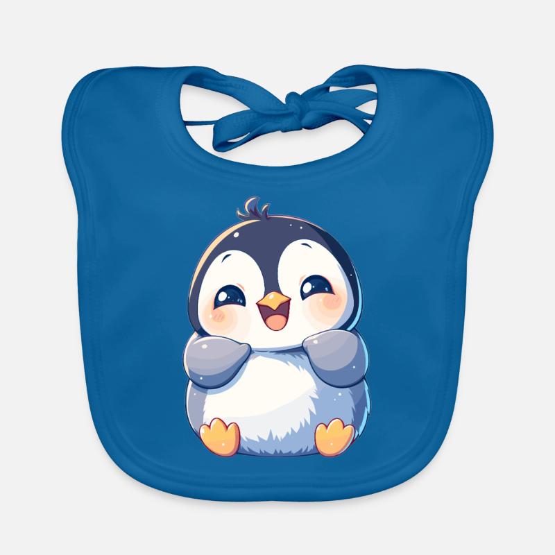 Penguins Penguin Organic Baby Bibs