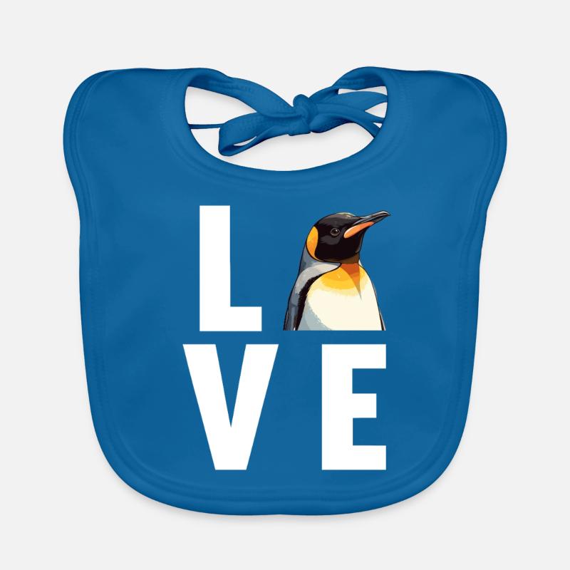 Pinguine Pinguin Baby Bio-Lätzchen