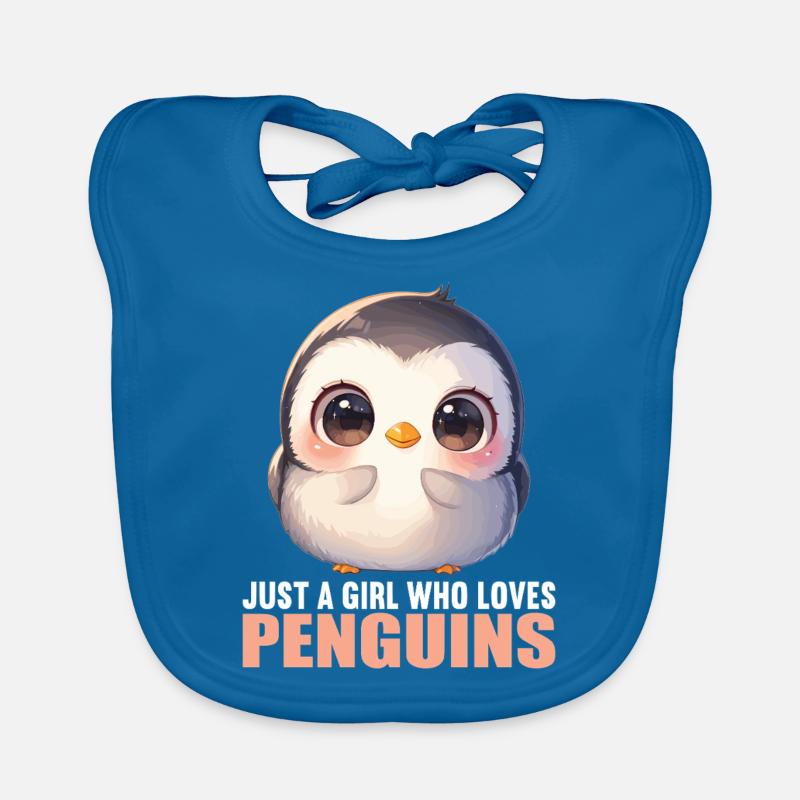 Pingouins Pingouin Bavoir bio Bébé