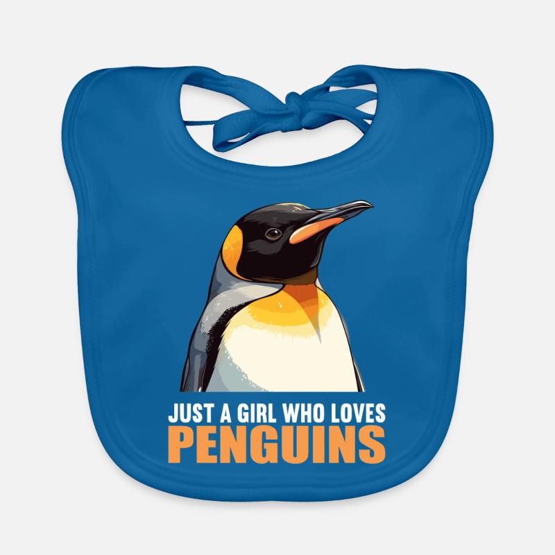 Pingouins Pingouin Bavoir bio Bébé