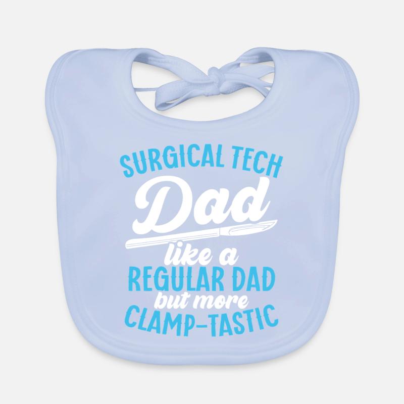 Chirurgischer Techniker Chirurgischer Technologe Baby Bio-Lätzchen