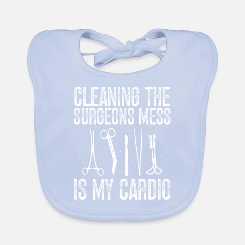 Chirurgischer Techniker Chirurgischer Technologe Baby Bio-Lätzchen