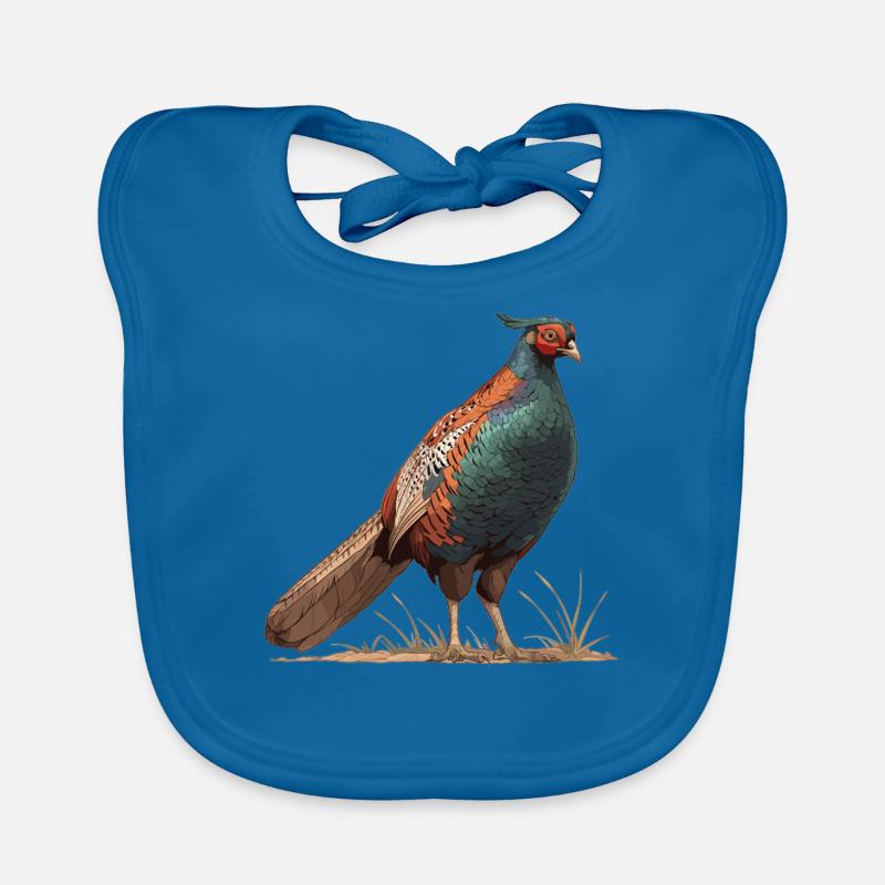 Pheasants Pheasant Organic Baby Bibs