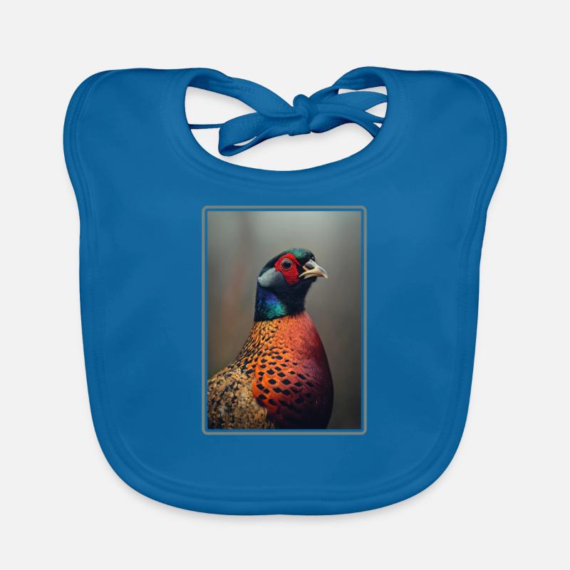 Pheasants Pheasant Organic Baby Bibs