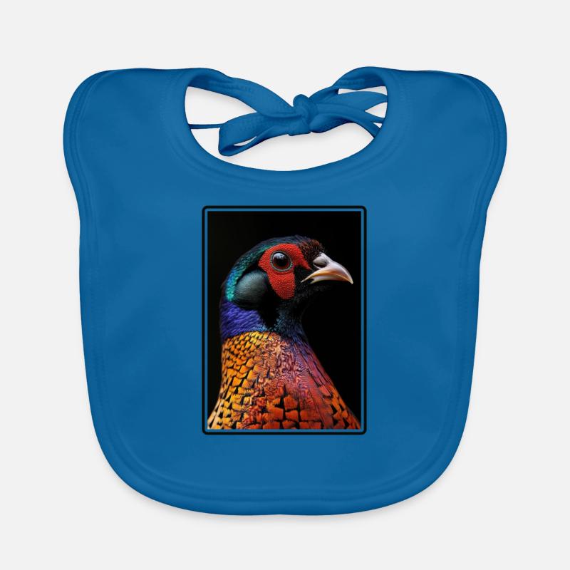 Pheasants Pheasant Organic Baby Bibs