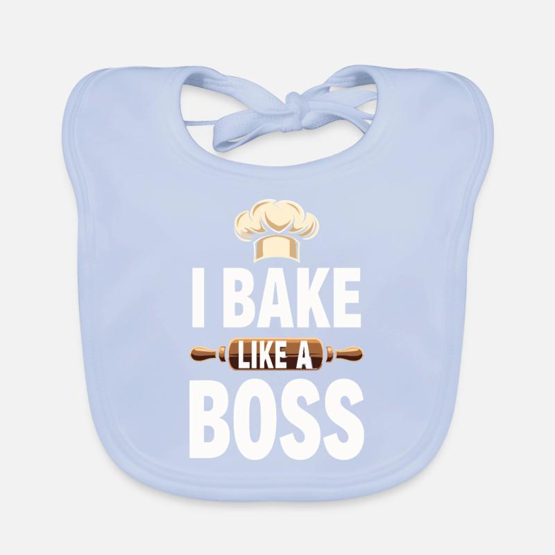 Junior Baking Kandidat Junger Koch Backen Baby Bio-Lätzchen