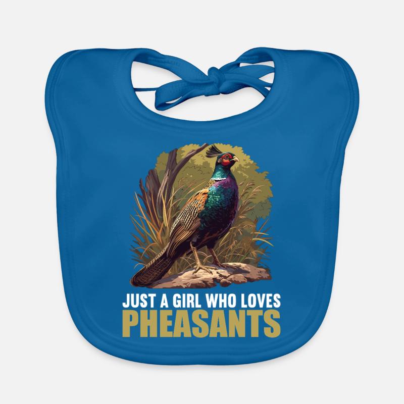 Pheasants Pheasant Organic Baby Bibs