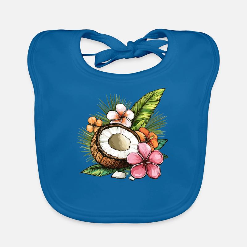 Noix de tropicale Bavoir bio Bébé