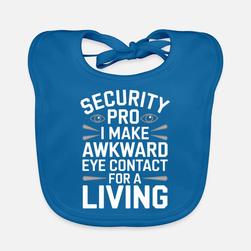 Private Security Professional Bodyguard Vip Organic Baby Bibs
