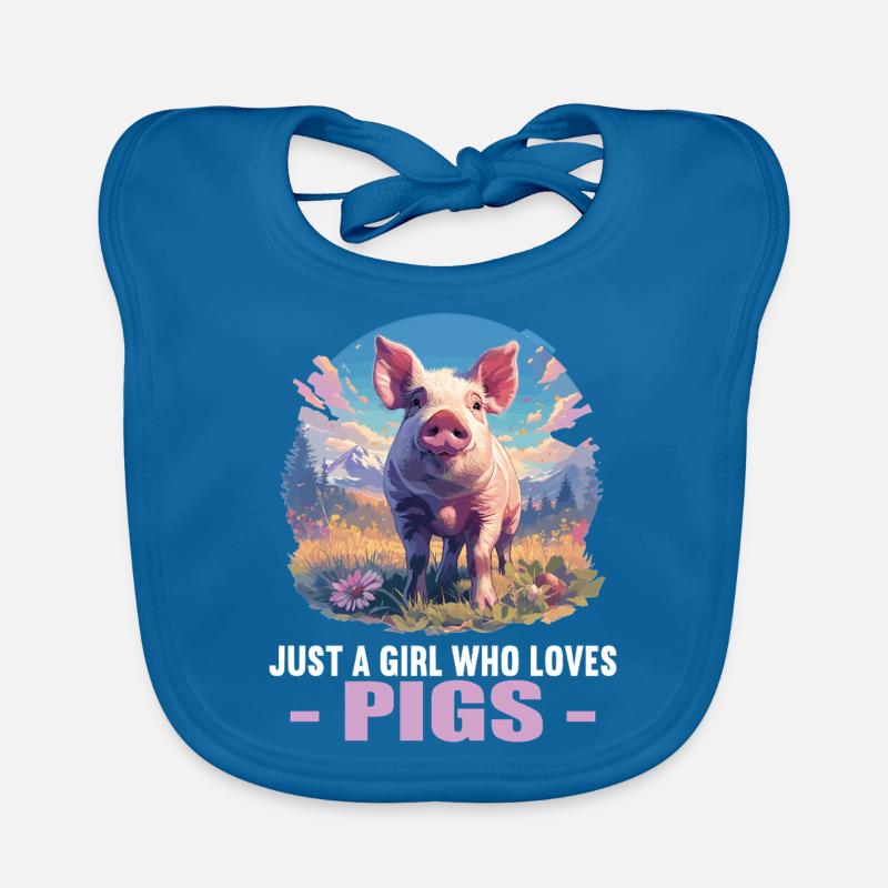 Cochon Cochon Bavoir bio Bébé