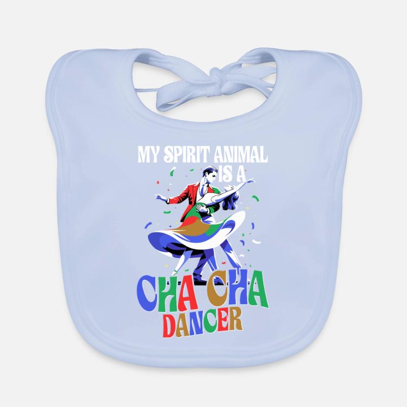 ChaCha Dance Dancing Organic Baby Bibs