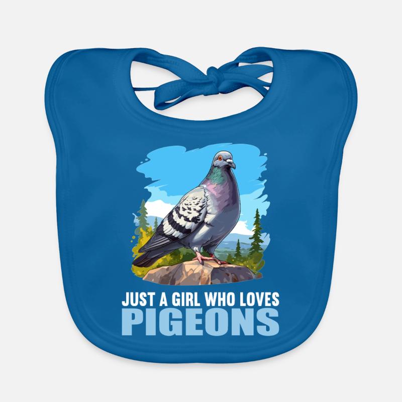 Pigeons Pigeon Organic Baby Bibs