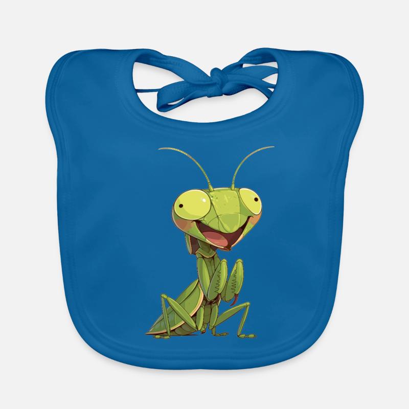 Praying mantises Praying mantis Organic Baby Bibs
