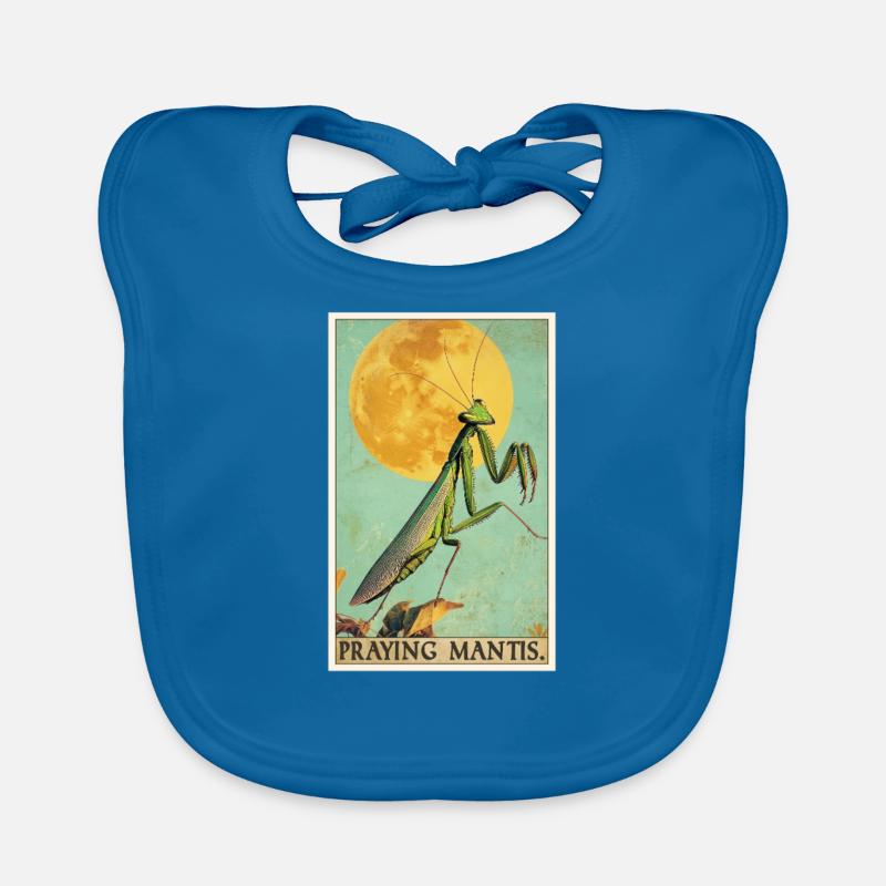 Praying mantises Praying mantis Organic Baby Bibs