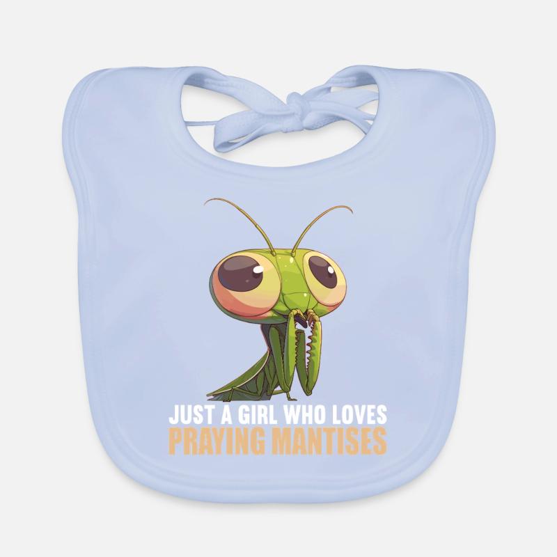 Praying mantises Praying mantis Organic Baby Bibs