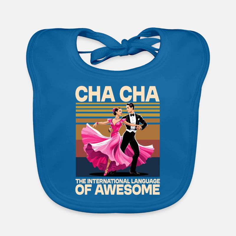 ChaCha Danse Danse Cha Cha Bavoir bio Bébé