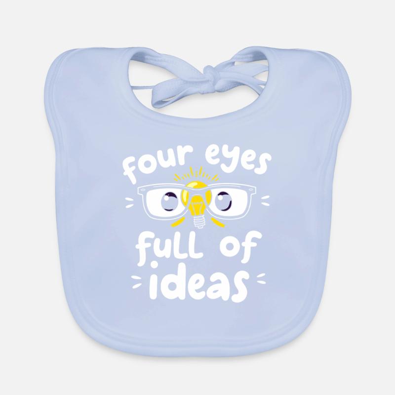 Spécifications élégantes Lunettes pour enfants Pride Bavoir bio Bébé