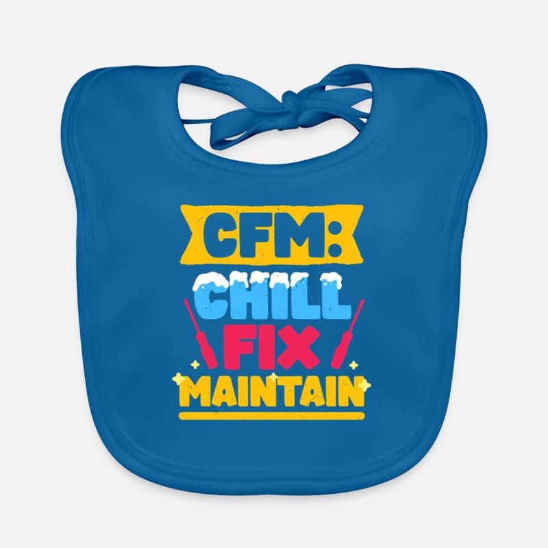 Klimatechniker CFM Chill Fix Maintain Baby Bio-Lätzchen