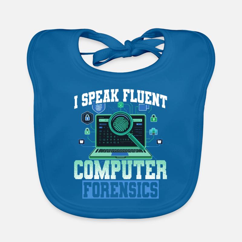Digital Forensics Organic Baby Bibs