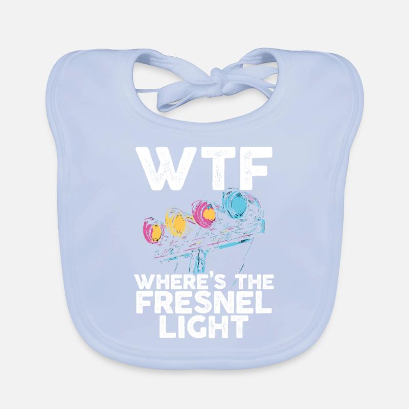 Lichttechniker Beleuchtungstechniker Lichttechnik Baby Bio-Lätzchen