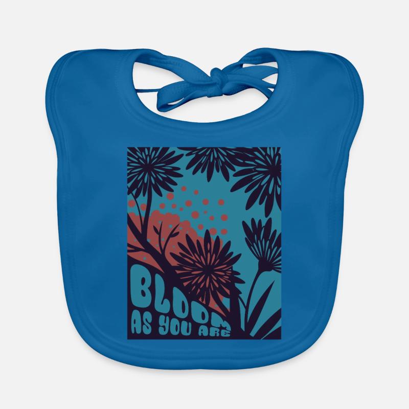 Fleurissez comme vous êtes - Fleurs - Printemps - Dire Bavoir bio Bébé