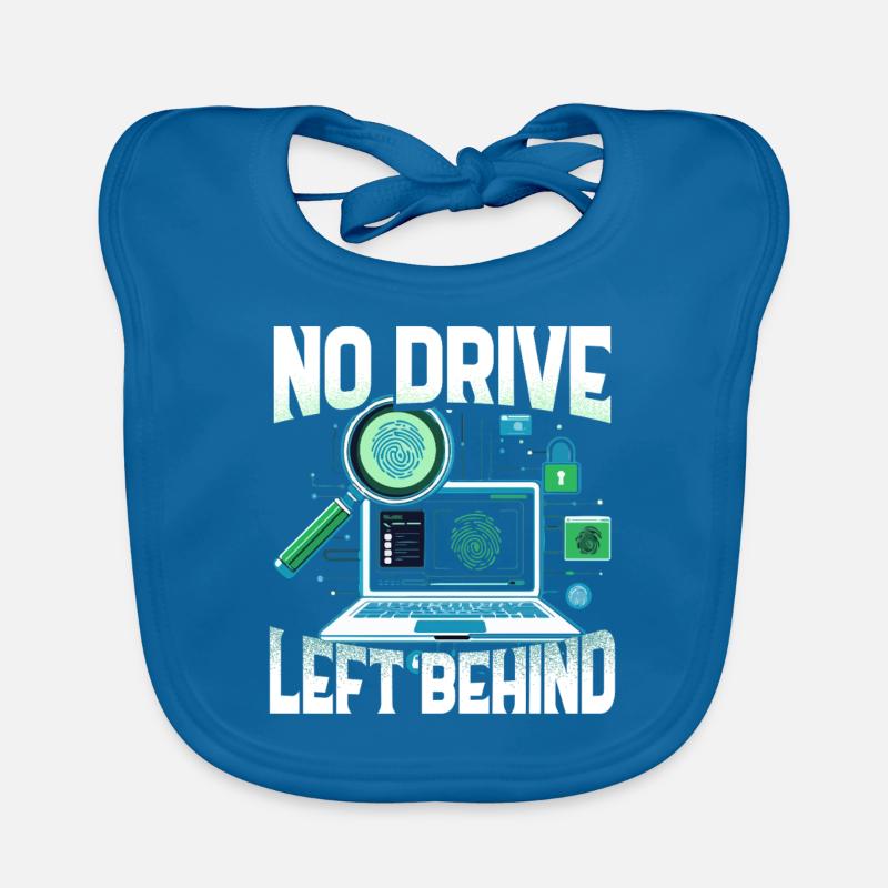 Digital Forensics No Drive Left Behind Organic Baby Bibs