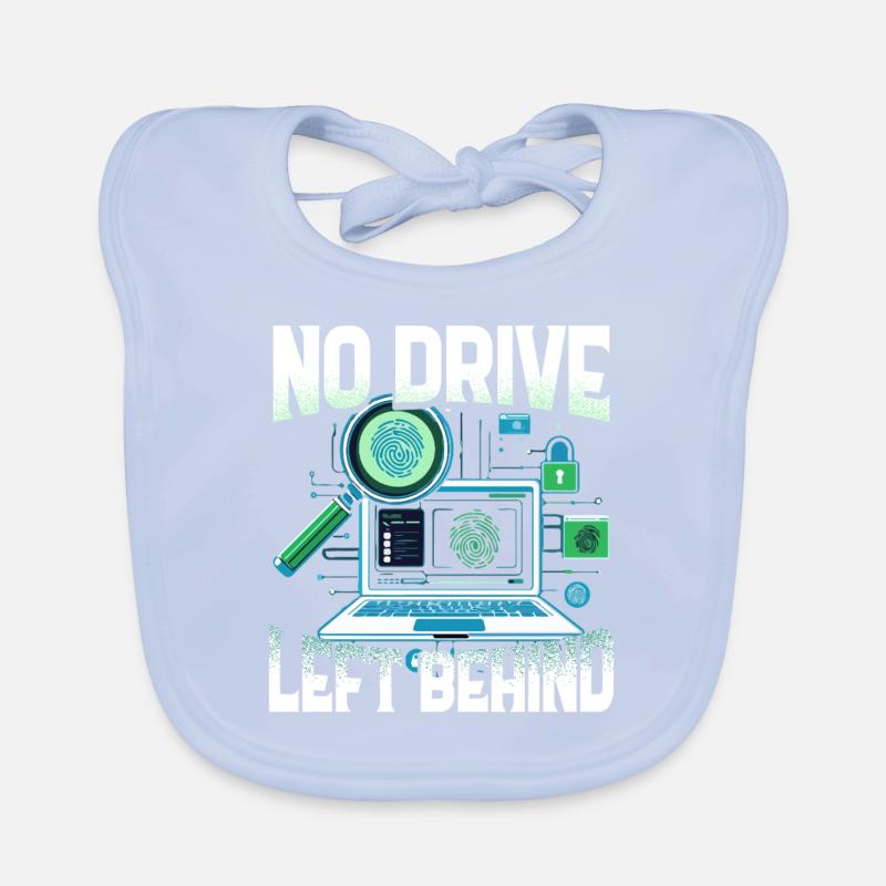 Digital Forensics No Drive Left Behind Organic Baby Bibs