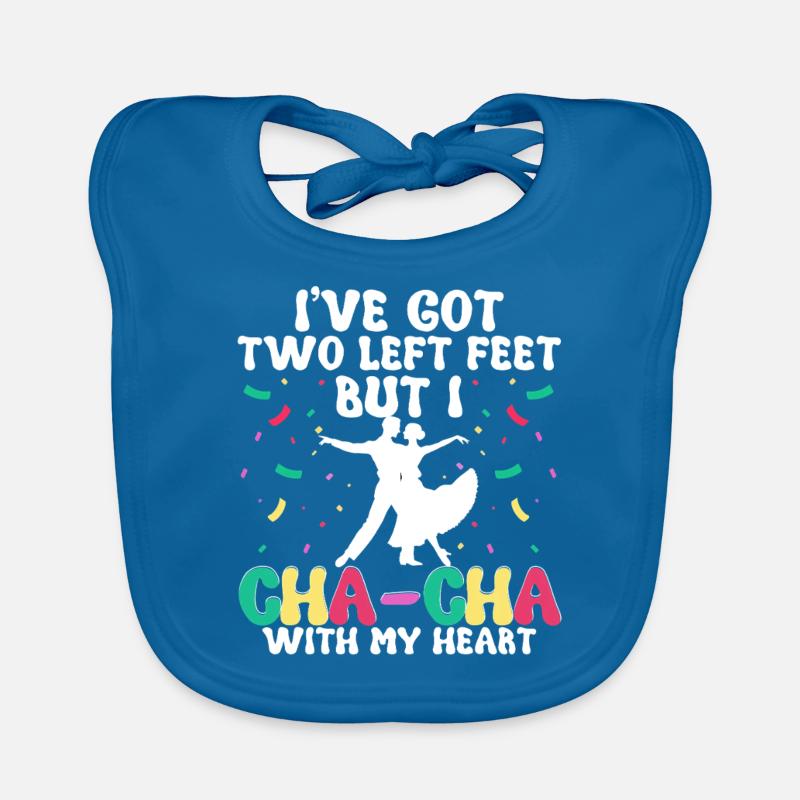 ChaCha Danse Danse Cha Cha Avec Mon Cœur Bavoir bio Bébé