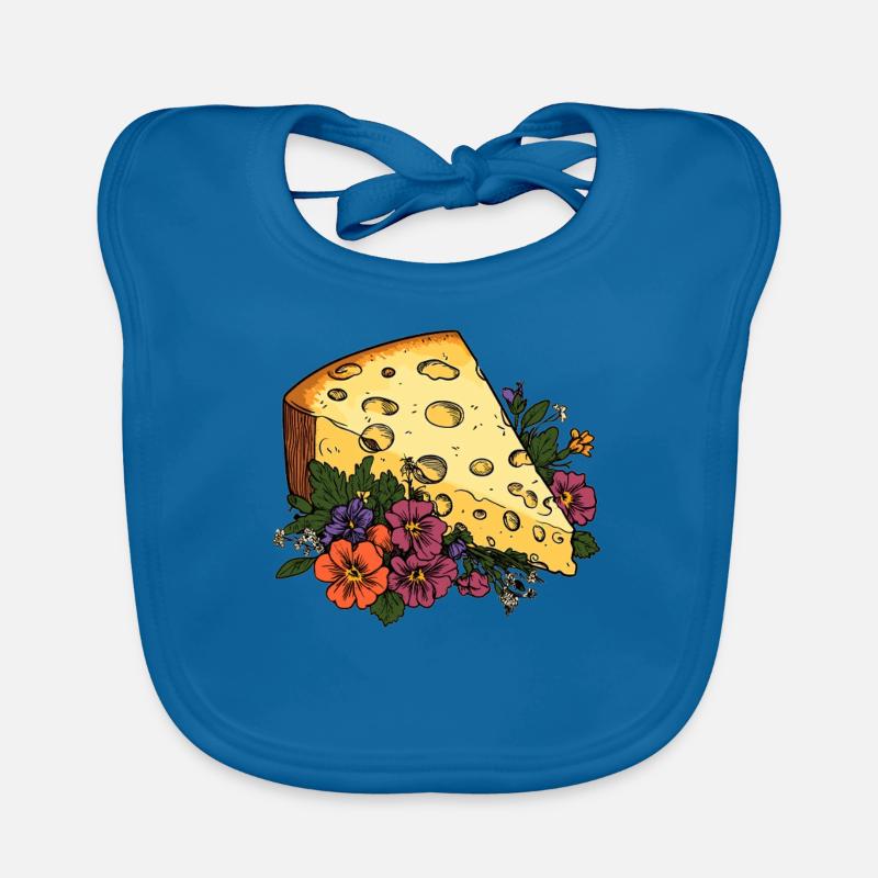 Fromage aux fleurs Bavoir bio Bébé