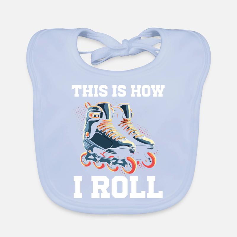 Inline Skating Rollerblading Inline Skates Organic Baby Bibs