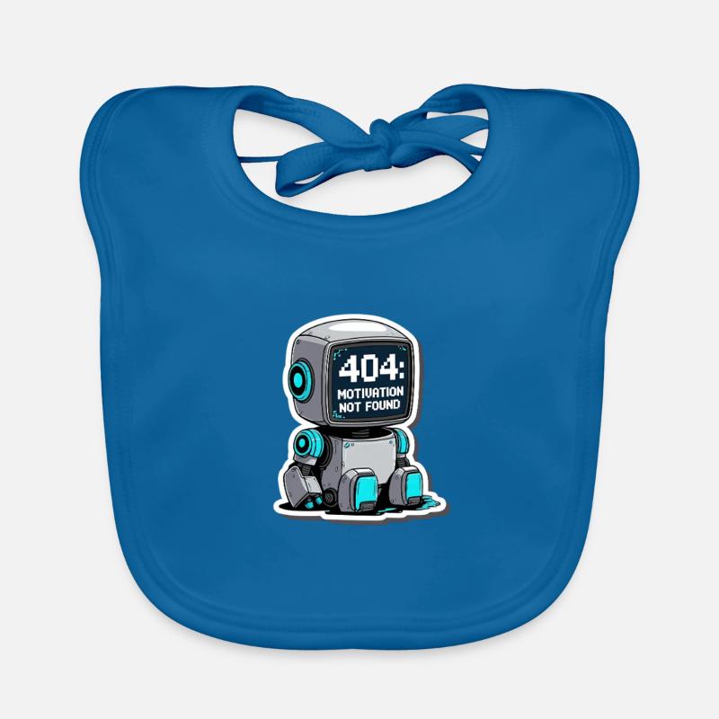 404 Motivation introuvable – Robots à la limite Bavoir bio Bébé