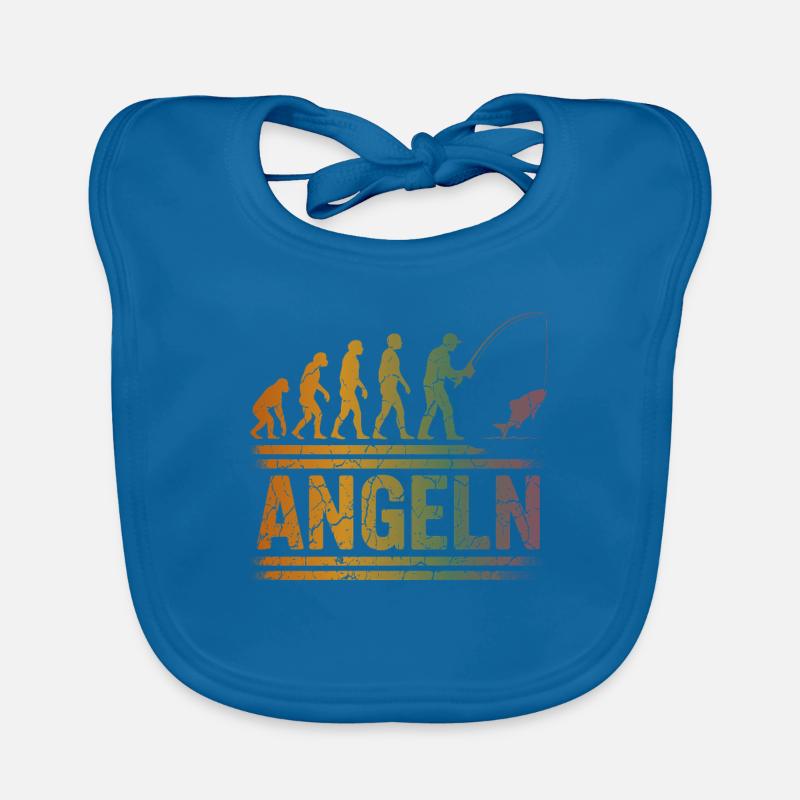 Evolution zum Angler Baby Bio-Lätzchen