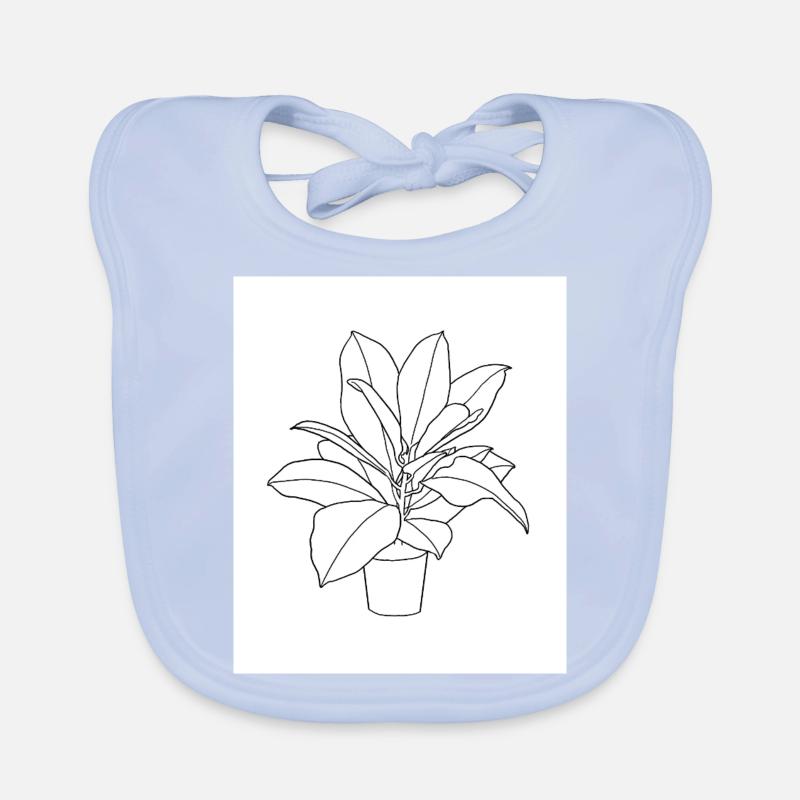 Pflanze Baby Bio-Lätzchen