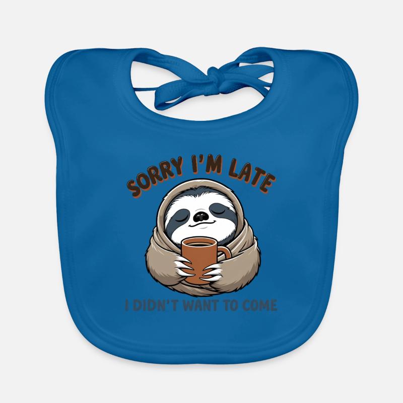 Sorry, I'm too late - didn't feel like it - sloth Organic Baby Bibs